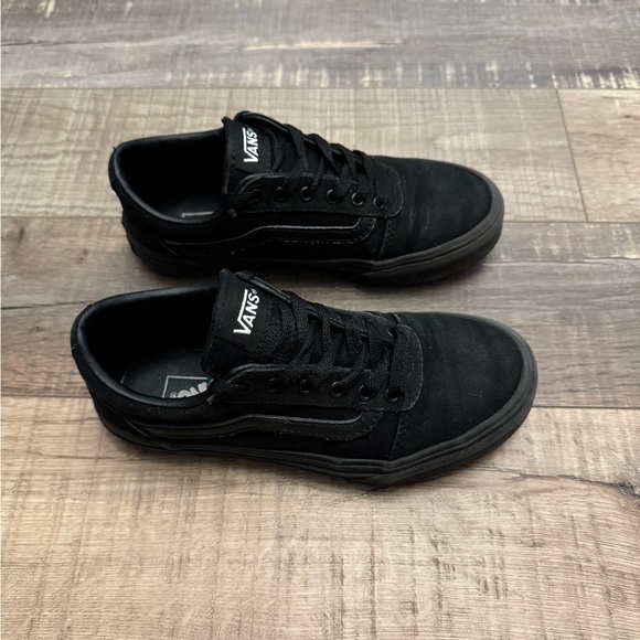 Vans Kid’s Classic Black Sneakers - Picture 3 of 5